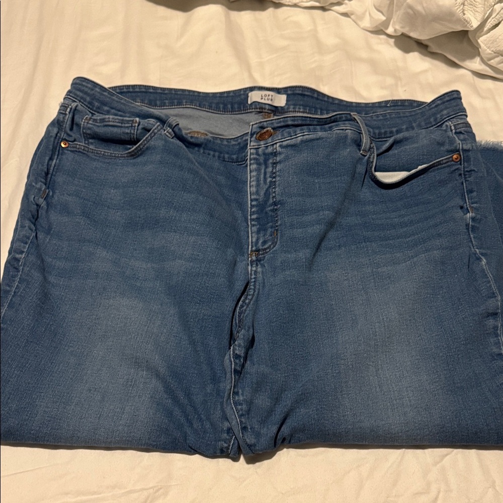 LOFT women’s Relaxed Fit Denim Jeans